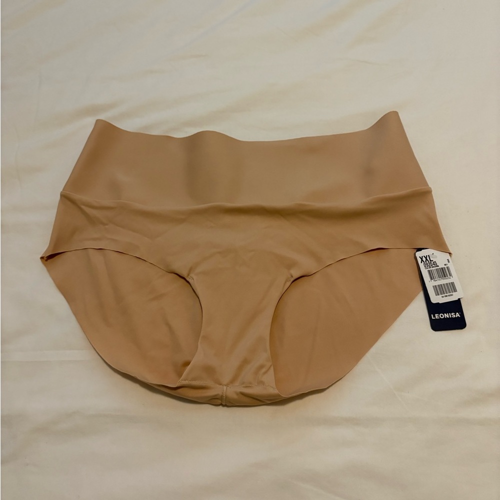 Women's High-Waist Shapewear Briefs - Tan